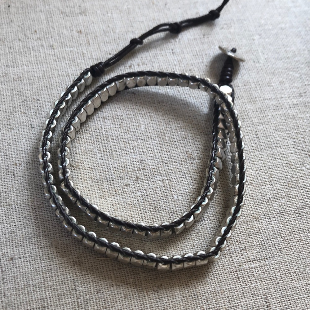 Stella nugget wrap bracelet